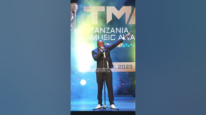 MWANA FA bado fundi, Jionee alivyochana kwenye Tuzo za TMA