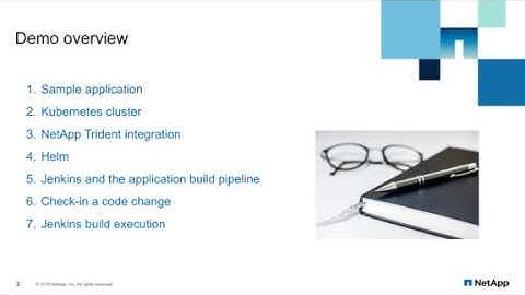 How to build jenkins CI/CD pipeline with Docker Kubernetes and NetApp