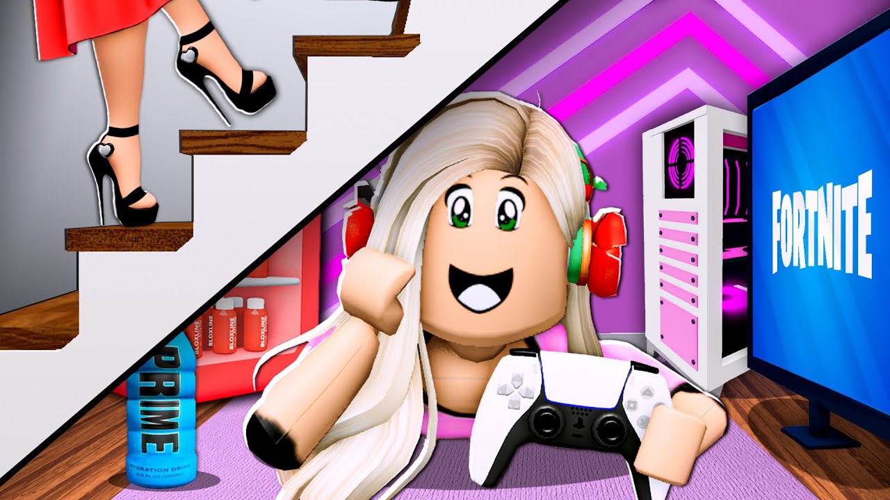 I Built A SECRET GAMING ROOM To Hide From STRICT MOM! *FULL MOVIE*