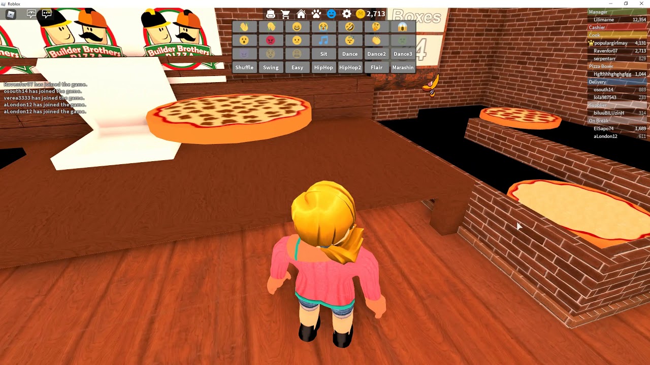 Roblox Pizzeria YouTube