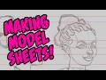👤📐 I Said I Wouldn't Draw Model Sheets For This COMIC… But Here We Are!