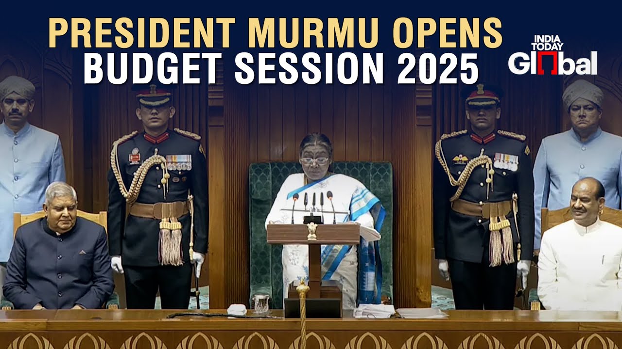 Live: President Droupadi Murmu addresses joint session of Parliament ahead the Budget Session 2025