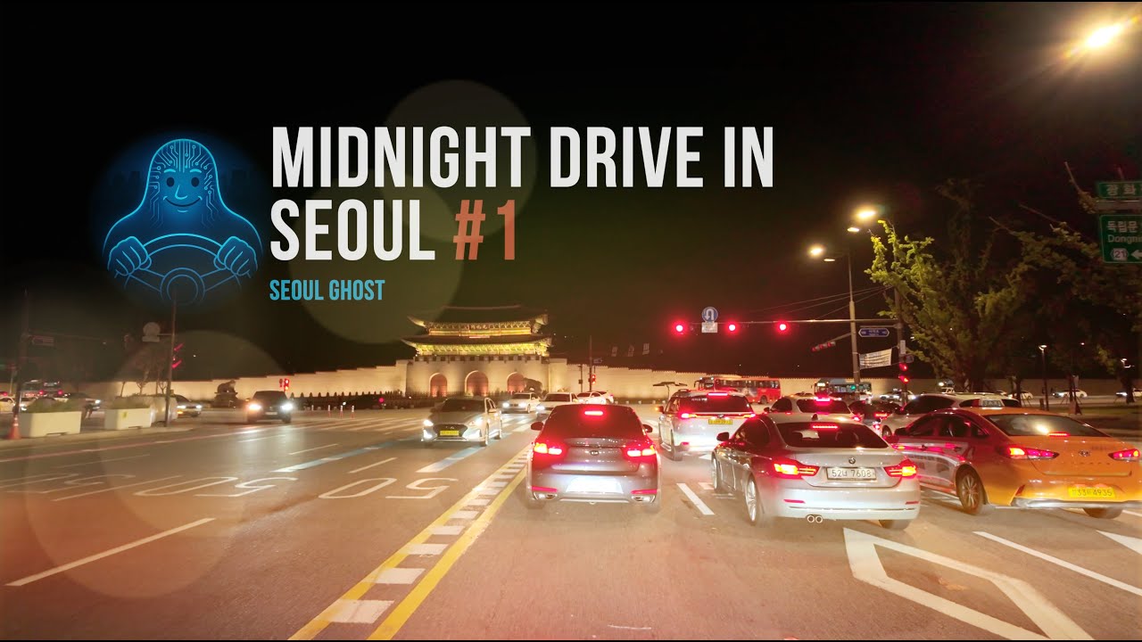 [4K HDR 60FPS] Seoul Night Drive #1 – Midnight Drive in Seoul | Gwanghwamun Gate to Yeouido Park