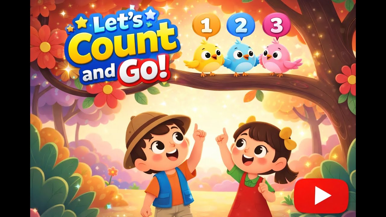 123 Let’s Count and Go! | Kids Fun Rhymes | Toonzzz TV ENGLISH - YouTube