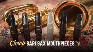 $19 For a Bari Sax Mouthpiece!? - Comparing Cheap Baritone Saxophone Mouthpieces