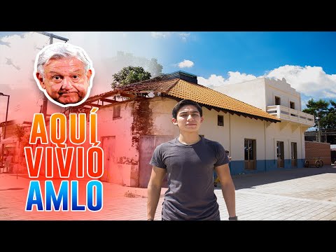 Aquí vivió y creció AMLO (Andrés Manuel López Obrador) | Tepetitan, Macuspana Tabasco