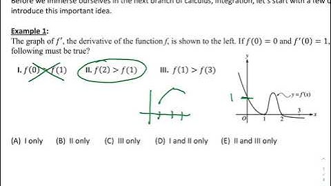 Calculus AB - Exploring Accumulations of Change