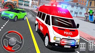 Police Ambulance Rescue Driving - 911 Emergency Van Simulator - Android GamePlay screenshot 5