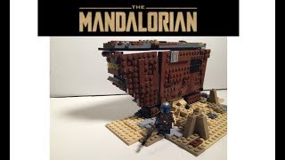 LEGO Mandalorian Sandcrawler Chase MOC