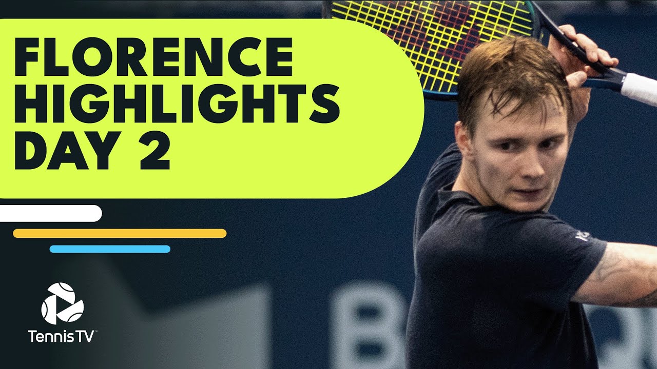 Bublik Against Garin; Nakashima and Gasquet In Action Florence 2022 Highlights Day 2