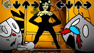 MONSTER Bendy KILLS Cuphead in Friday Night Funkin be like - FNF