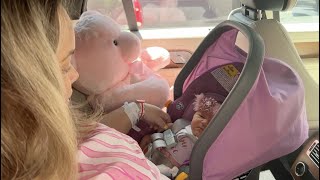 going home from the hospital with newborn vlog