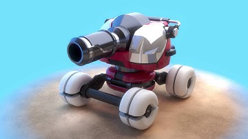Blender - Speed Model: Blaster Master