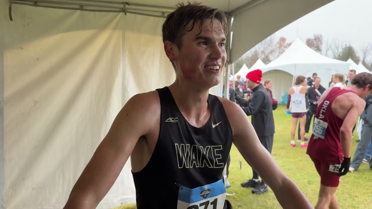 Wake Forest’s Rocky Hansen After 2nd At 2025 NCAA XC Championships, Talks Progression From 2024
