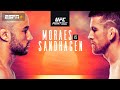 РАЗБОР ТУРНИРА UFC: Мораес vs. Сэндхаген
