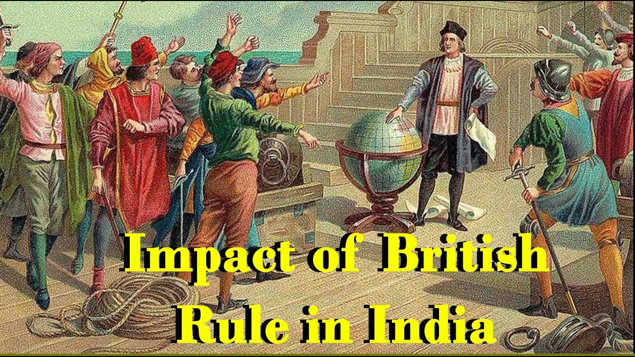 short essay on impact of british rule in india