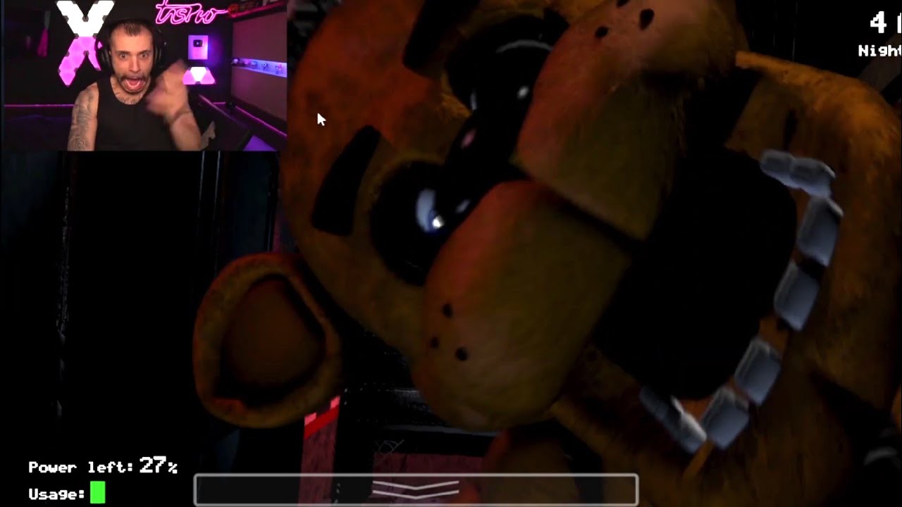 ESSE FNAF É O MAIS DIFÍCIL??  MELHORES MOMENTOS DO TASPIO JOGANDO FIVE  NIGHTS AT FREDDY'S pt.2 