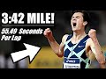 Jakob Ingebrigtsen's HISTORIC 1 MILE WORLD RECORD ATTEMPT || The 3:42 Mile