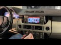 Range Rover 2010-2012 доп мультимедиа системы на штатный монитор