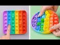 POP IT TO THE BEST SATISFYING DIY CAKE | Fidget Toys Cake Decorating Recipes | So Yummy Cookies