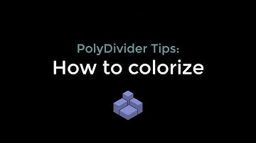 PolyDivider Tips:  How To Colorize