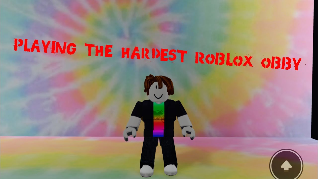 Playing The Hardest Roblox Obby Youtube - hardest roblox obby ever made roblox