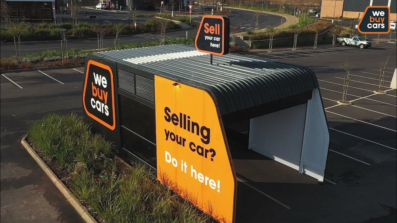 New WeBuyCars Castle Gate Buying Pod YouTube