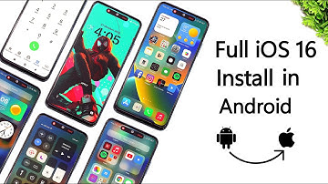How To Install Full iOS 16 In Any Android Devices??