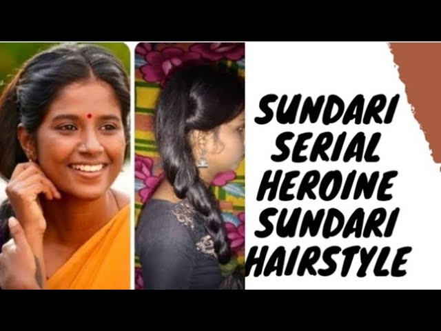Actress samantha inspired hairstyle tutorial | Easy Puffy Hairstyle |Rose  Tamil Beauty and Makeup - YouTube