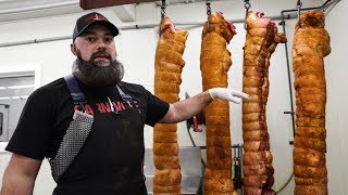 Making Two Whole Pigs Boneless for Barbecuing | The Bearded Butchers