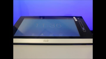 Cisco Touch 8 Factory reset