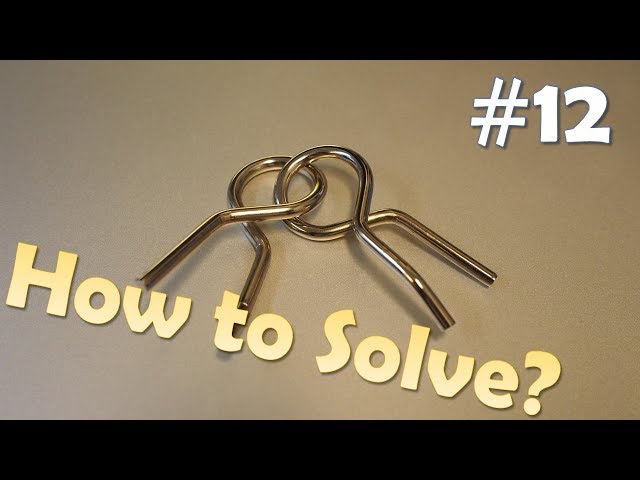 Can you solve this brain teaser? Metal puzzle solution - Part 9