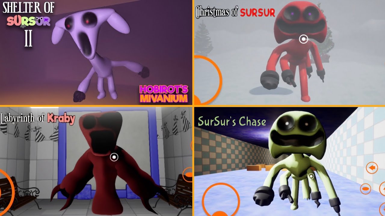 Shelter Of Sursur 1 & 2 Mobile - All Minigames