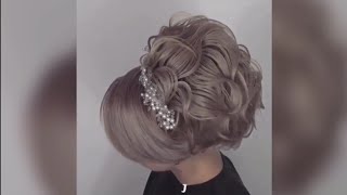 تسريحه شعر قصير للعروس.      Bride short hairstyle