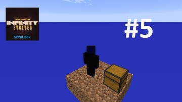 FTB Infinity Evolved Skyblock: #5 Gravel Generator & Tinker tool!