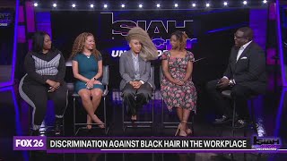 Black women discuss hair discrimination in the workplace