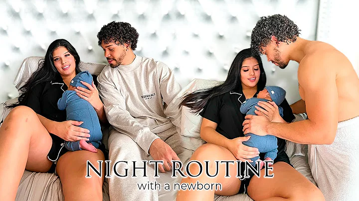 OUR NIGHT ROUTINE WITH A NEWBORN! *realistic night*