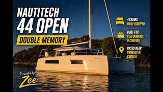 Nautitech 44 Open Double Memory - One of the best performance cruisers on the Market Walkthrough