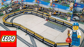 Lego 60197 How long can you make this train ??