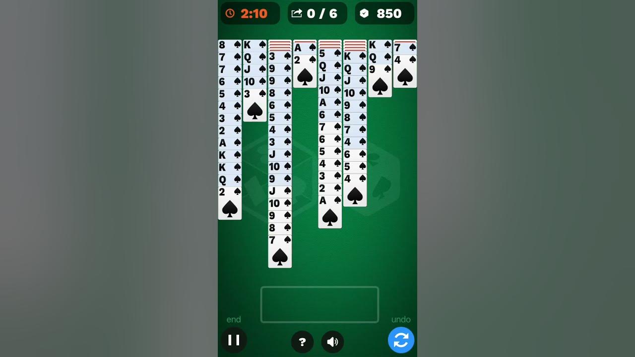 Spider Solitaire Cube Promo code and gameplay YouTube