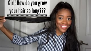 FAQ's: How Did You Grow Your Hair So Long? How Long Did It Take?