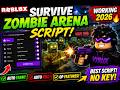 Survive Zombie Arena Best Script No Key - Kill Aura, Aimbot, Godmode, Auto Farm