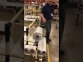 Shrink film changeover one man 6 min