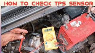 How To Check TPS Sensor | #shorts #TPSSensor
