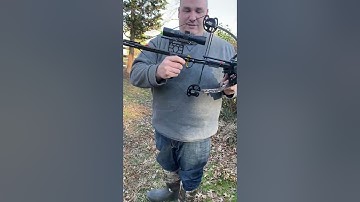 Hickory Creek Inline Mini-Crossbow - First Shot!