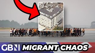 Download Lagu Migrants 'take over' UK coastal town as food delivery bikes seen 'SPRAWLED' outside asylum hotels MP3 Download Lagu Migrants 'take over' UK coastal town as food delivery bikes seen 'SPRAWLED' outside asylum hotels MP3
