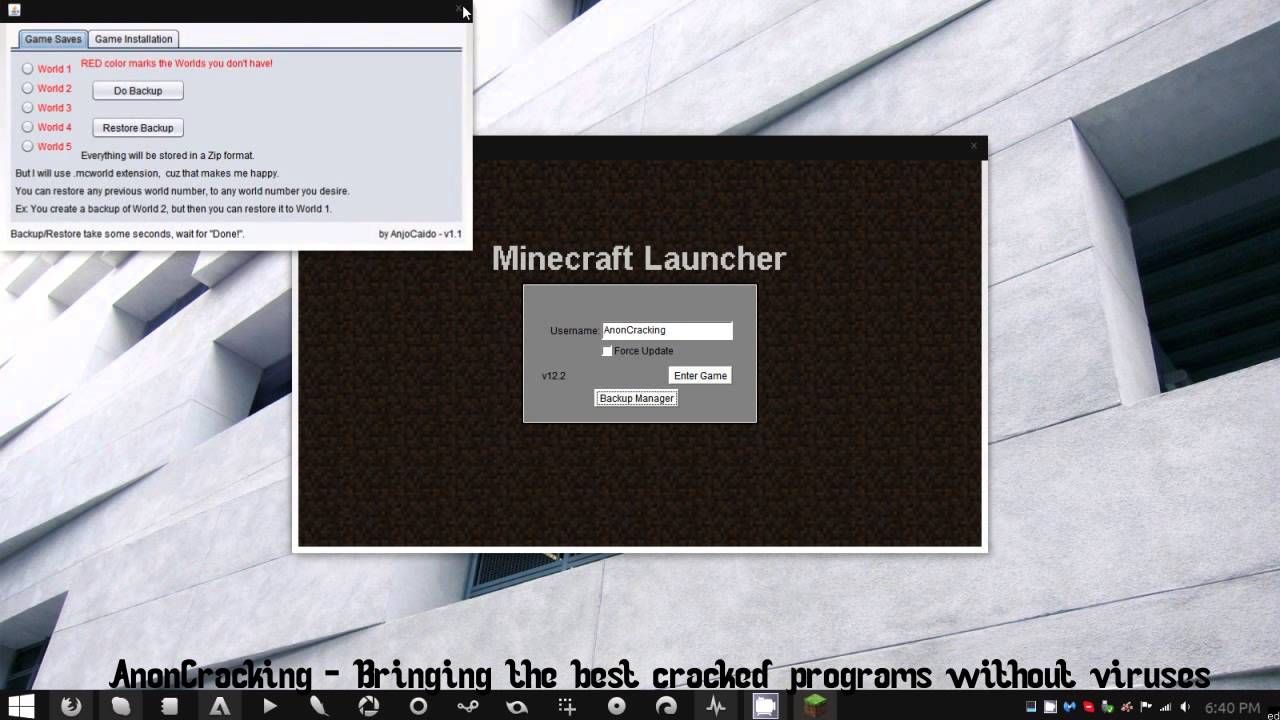 minecraft cracked launcher free download