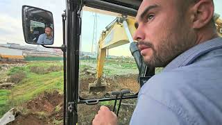 yoğun tır geldi ama bitirdik heryer bataklık #excavator #işmakinaları #hafriyat