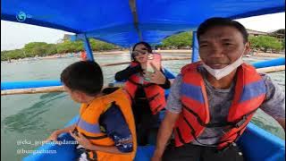 Travel Vlog - Bunga Ehan & Eka GoPangandaran di Pantai Pangandaran