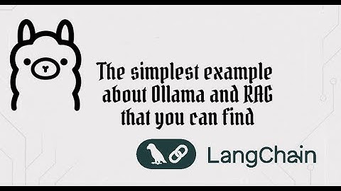The simplest example about Ollama and Rag you can find